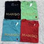 تیشرت نخ پنبه گلدوزی وارداتی Mango کد 1988 - تصویر 4