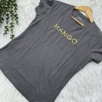 تیشرت نخ پنبه گلدوزی وارداتی Mango کد 1988 - تصویر 6