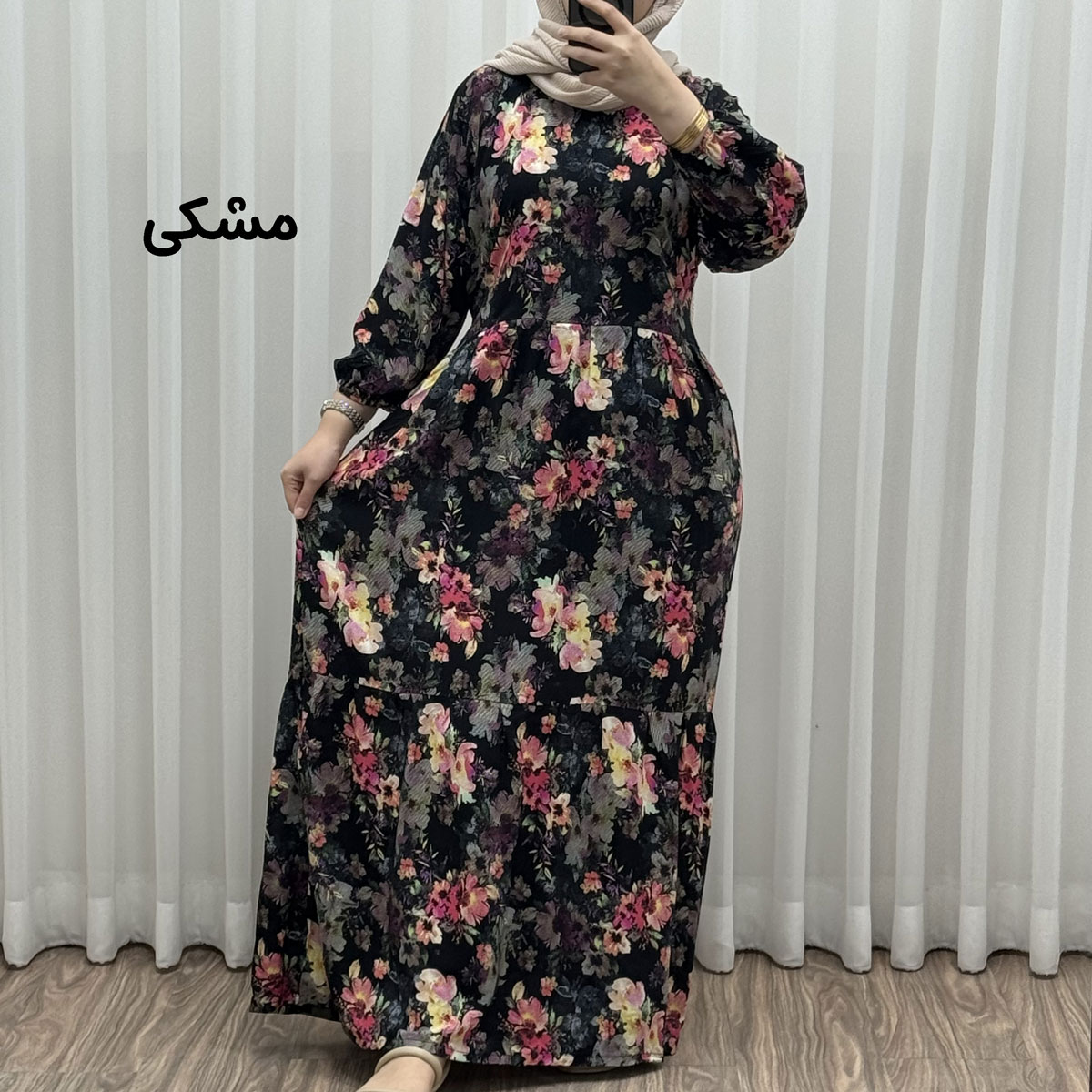 IMG_1103 پیراهن ساحلی زنانه مدل گل یخی کد 1999 - تصویر 1