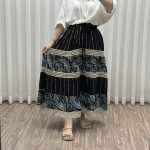 دامن زنانه وارداتی خامه دوزی سلن کد R1998