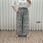 شلوار راحتی نخی پارچه خارجی کد 2001 - تصویر 4