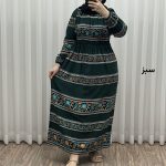 پیراهن ساحلی زنانه مدل نواری کد 2016 - تصویر 5
