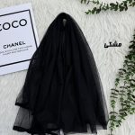 شال توری ساده دورگان کد 1979