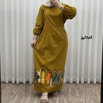پیراهن ساحلی لنین مدل بازار کد A1985 - تصویر 12