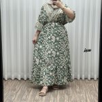 پیراهن فلور بوگاتی چپ و راستی مدل دنیا کد Sh2034 - تصویر 6