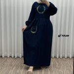 پیراهن گلدوزی نخی مدل خاطره تک جیب کد A1984 - تصویر 4