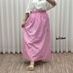 دامن زنانه لنین پاپیون کد Sh2032 - تصویر 2