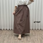 دامن زنانه لنین پاپیون کد Sh2032 - تصویر 3