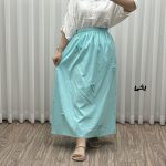 دامن زنانه لنین پاپیون کد Sh2032 - تصویر 5