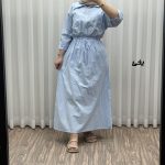 مانتو دانشجویی مدل بویان کد Sh2035 - تصویر 6
