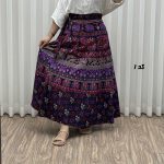 دامن زنانه وارداتی لنگی مدل میکس کد R2051 - تصویر 7