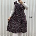 پیراهن ساحلی زنانه لامبادا آستین حلقه کد i2099