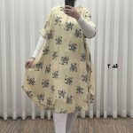 پیراهن ساحلی زنانه لامبادا آستین کوتاه کد H2095 - تصویر 2