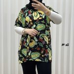 تیشرت نخی پارچه خارجی کد A2145 - تصویر 8