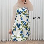 پیراهن کوتاه حلقهای پامچال کد Sh2097 - تصویر 7