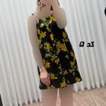 پیراهن کوتاه حلقهای پامچال کد Sh2097 - تصویر 6