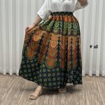 دامن زنانه وارداتی لنگی مدل میکس کد R2051 - تصویر 6