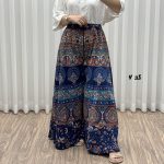 دامن شلواری وارداتی لنگی مدل میکس کد R2050 - تصویر 9