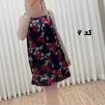 پیراهن کوتاه حلقهای پامچال کد Sh2097 - تصویر 5