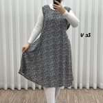 پیراهن ساحلی زنانه لامبادا آستین حلقه کد i2099 - تصویر 8