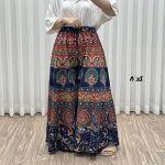 دامن شلواری وارداتی لنگی مدل میکس کد R2050 - تصویر 3