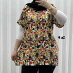 تیشرت نخی پارچه خارجی کد i2102 - تصویر 3