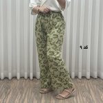 شلوار راحتی نخی پارچه خارجی کد R2091 - تصویر 3