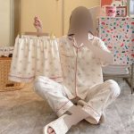 ست بلوز شلوار وارداتی 3 تیکه جیبدار کد 2135 - Image 2
