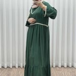 پیراهن ساحلی زنانه مدل گندمی کد J2147 - تصویر 6