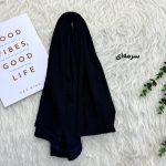 شال برشکا ساده دور گان کد 1851 - تصویر 6