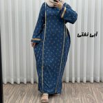 پیراهن ساحلی زنانه گلریز نواردار کد i2100 - تصویر 4