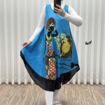پیراهن ساحلی زنانه لامبادا وارداتی کد R2047 - تصویر 5