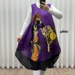 پیراهن ساحلی زنانه لامبادا وارداتی کد R2047 - تصویر 2