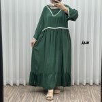 پیراهن ساحلی زنانه مدل گندمی کد J2147 - تصویر 8