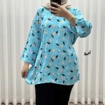 بلوز زنانه نخی مدل OT کد R2054 - تصویر 6