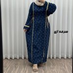 پیراهن ساحلی زنانه گلریز نواردار کد i2100 - تصویر 8