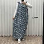 پیراهن ساحلی زنانه آستین حلقه مدل OT کد R2049 - تصویر 2
