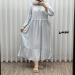 پیراهن ساحلی زنانه مدل گندمی کد J2147 - تصویر 3