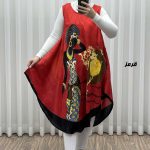 پیراهن ساحلی زنانه لامبادا وارداتی کد R2047 - تصویر 4