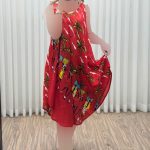 پیراهن ساحلی زنانه لامبادا وارداتی نخل کد Sh2098