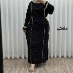 پیراهن ساحلی زنانه گلریز نواردار کد i2100 - تصویر 2