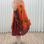 پیراهن ساحلی زنانه لامبادا وارداتی نخل کد Sh2098 - تصویر 5