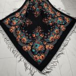 روسری ترکمنی اصل پشمی مدل مریم کد 2171 - Image 4