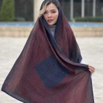 روسری ترکمنی پولینی شاین کد 2187