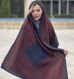 روسری ترکمنی پولینی شاین کد 2187
