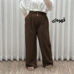 شلوار زنانه نخ کجرا مدل برماندو Y2155 - Image 2