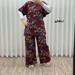 ست بلوز شلوارزنانه مدل پامچال A2154 - Image 7