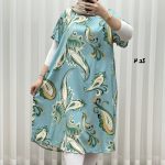 پیراهن ساحلی زنانه لامبادا آستین کوتاه کد A2152 - Image 13