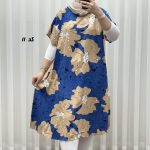 پیراهن ساحلی زنانه لامبادا آستین کوتاه کد A2152 - Image 4