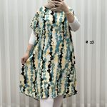 پیراهن ساحلی زنانه لامبادا آستین کوتاه کد A2152 - Image 6